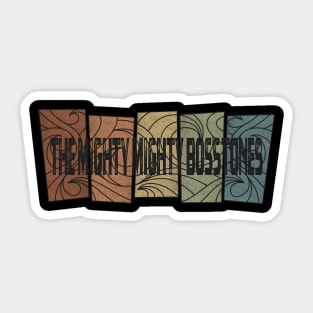 The Mighty Mighty Bosstones - Retro Pattern Sticker